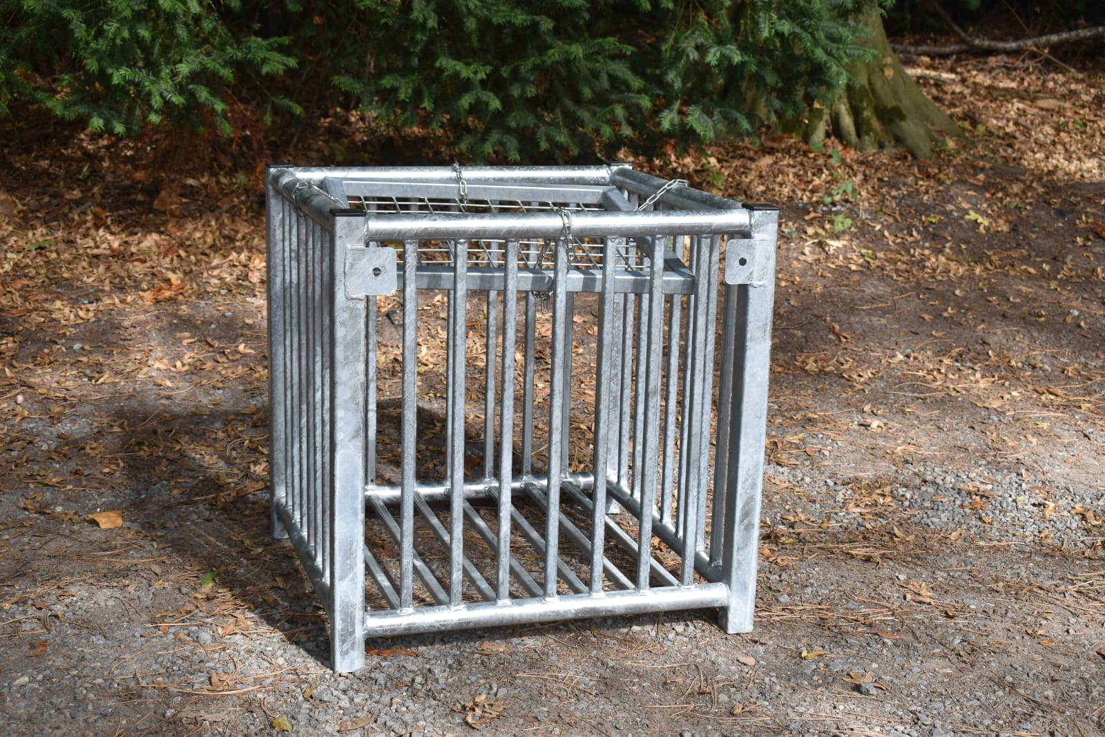 Petit râtelier de box - acier galvanisé - slow feeding – Image 6